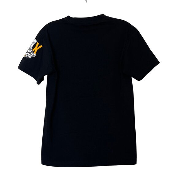 Reebok Stanley Cup Champions Penguins Tshirt 2017 Black Size Small - Picture 2 of 8